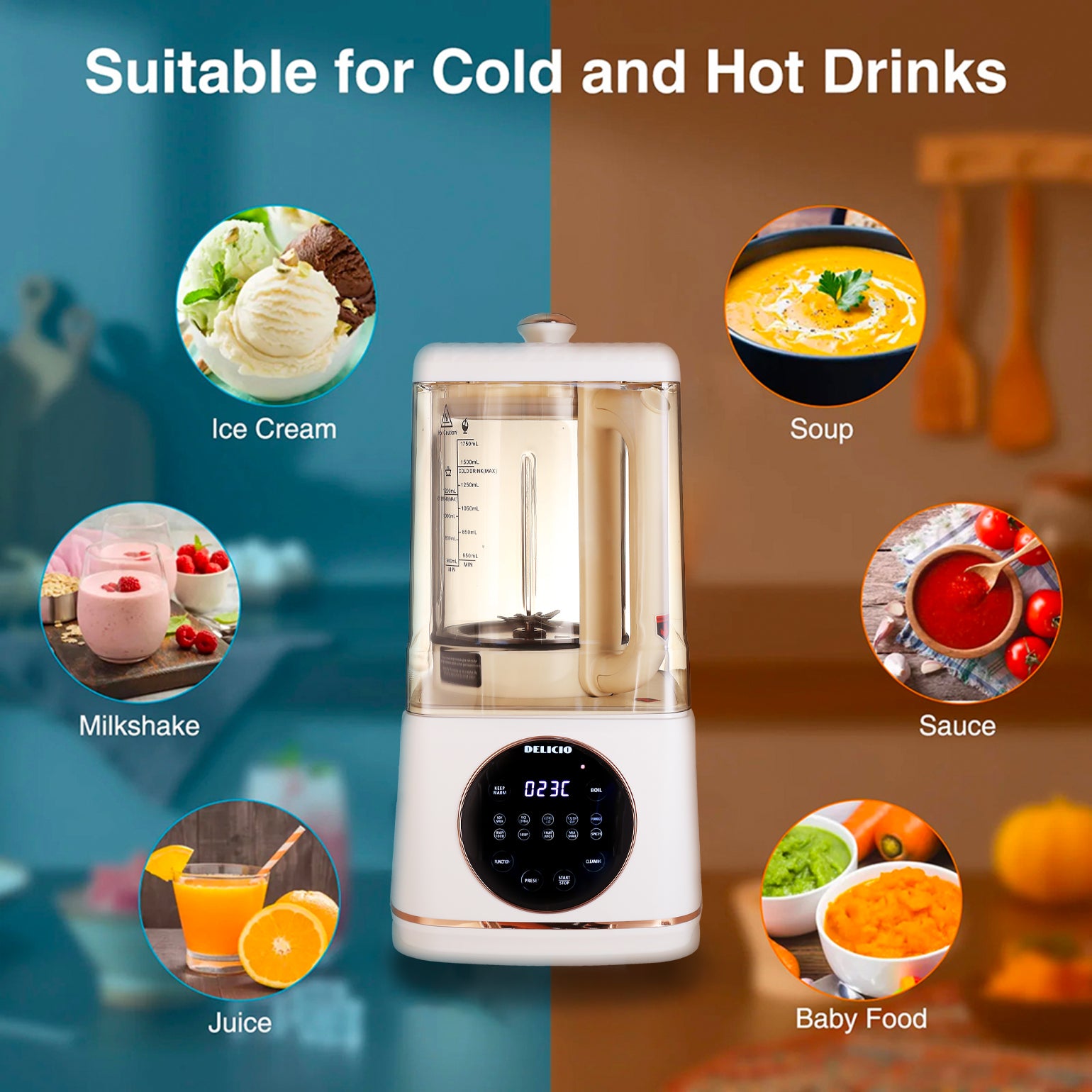 【Best Seller】Delicio Blender